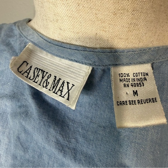 Casey & Max Vintage Cat & Heart Patchwork Vest – Size M - Picture 8 of 8